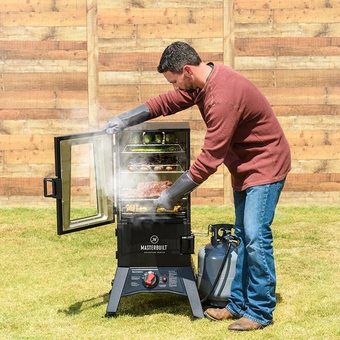 Masterbuilt Adventure Series 30-inch ThermoTemp Propane Smoker